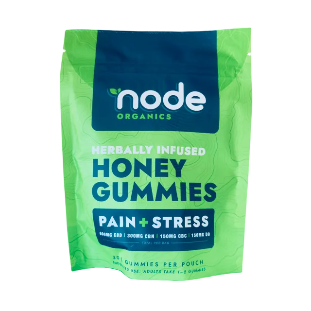 Node Pain + Stress Relief Honey Gummies